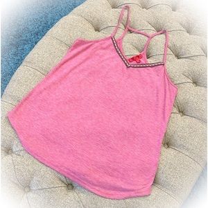 💕Cute Hot Kiss Pink Tank Top💕